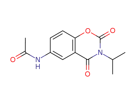 6-acetylamino-3-isopropyl-benzo[e][1,3]oxazine-2,4-dione