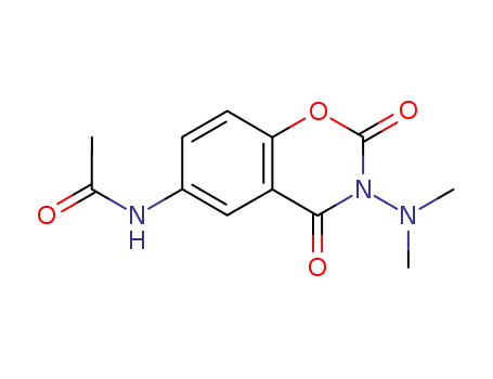 6-acetylamino-3-dimethylamino-benzo[e][1,3]oxazine-2,4-dione