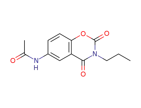 6-acetylamino-3-propyl-benzo[e][1,3]oxazine-2,4-dione