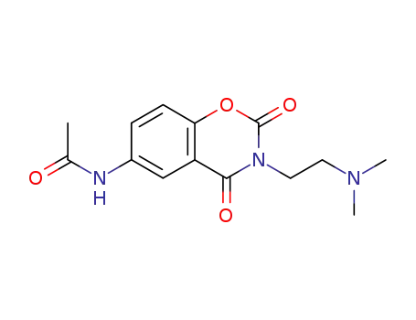 6-acetylamino-3-(2-dimethylamino-ethyl)-benzo[e][1,3]oxazine-2,4-dione