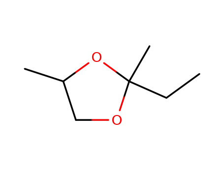 Molecular Structure of 2916-28-1 (2-ethyl-2,4-dimethyl-1,3-dioxolane)