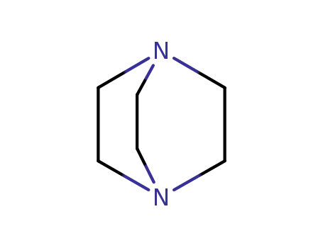 Molecular Structure of 280-57-9 (Triethylenediamine)