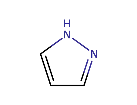 Molecular Structure of 288-13-1 (Pyrazole)