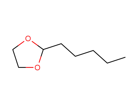 Molecular Structure of 3515-94-4 (2-pentyl-1,3-dioxolane)
