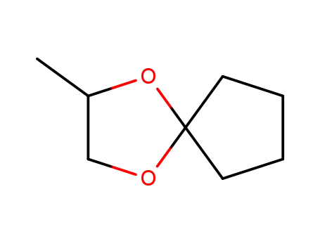 Molecular Structure of 4745-16-8 (cyclic 1-methyl-1,2-ethanediyl acetal ;;)
