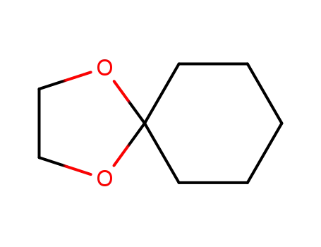 Molecular Structure of 177-10-6 (2,2-PENTAMETHYLENE-1,3-DIOXOLANE)
