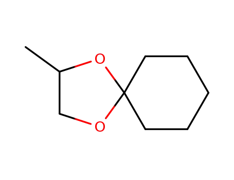 Molecular Structure of 4722-68-3 (2-methyl-1,4-dioxaspiro[4.5]decane)