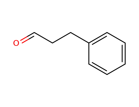 Molecular Structure of 104-53-0 (Phenylpropyl aldehyde)
