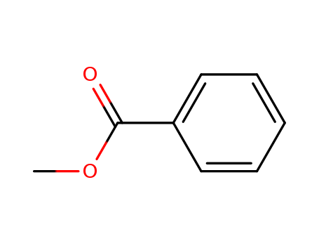 93-58-3,Methyl benzoate,Clorius;AI3-00525;Methyl benzenecarboxylate;NSC 9394;Niobe oil;Benzoic acid, methyl ester;CCRIS 5851;Clorius (VAN);Essence of niobe;FEMA No. 2683;HSDB 5283;Methyl benzoate (natural);Methylbenzoate;Methylester kyseliny benzoove;Methylester kyseliny benzoove [Czech];