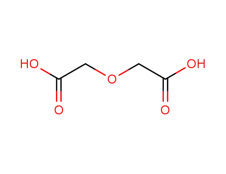 Molecular Structure of 110-99-6 (Diglycolic acid)