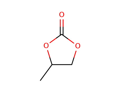 108-32-7,Propylene carbonate,Carbonicacid, cyclic propylene ester (8CI);Carbonic acid, propylene ester (6CI);1,2-Propanediol carbonate;1,2-Propanediol cyclic carbonate;1,2-Propanediylcarbonate;1,2-Propylene carbonate;1-Methylethylene carbonate;2-Methyl-1,2-ethylene carbonate;2-Oxo-4-methyl-1,3-dioxolane;4-Methyl-1,3-dioxolan-2-one;4-Methyl-1,3-dioxolane-2-one;4-Methyl-2-oxo-1,3-dioxolane;Arconate 1000;Arconate 5000;Arconate HP;Carbonic acid cyclic 1,2-propylene ester;Carbonic acid cyclic methylethyleneester;Cyclic 1,2-propylene carbonate;Cyclic methylethylene carbonate;Cyclicpropylene carbonate;Jeffsol AG 1555;Jeffsol PC;NSC 11784;NSC 1913;PC-HP;Propylene carbonate;Propylene glycol cyclic carbonate;Texacar PC;
