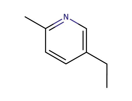 Molecular Structure of 104-90-5 (5-Ethyl-2-methylpyridine)