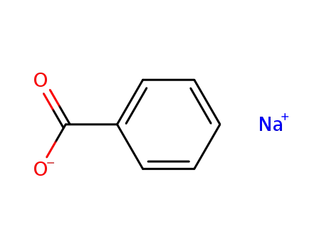 Molecular Structure of 532-32-1 (Sodium benzoate)