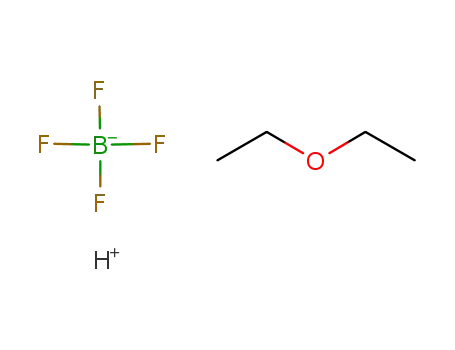 Molecular Structure of 67969-82-8 (FLUOROBORIC ACID DIETHYL ETHER COMPLEX)