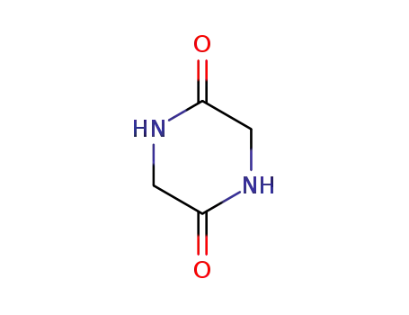 Molecular Structure of 106-57-0 (2,5-Piperazinedione)