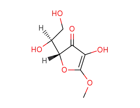 Molecular Structure of 87804-24-8 (1-O-methylascorbic acid)