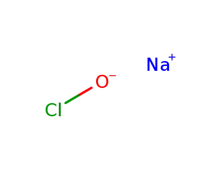 Molecular Structure of 7681-52-9 (Sodium hypochlorite)