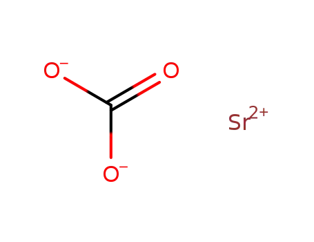 Molecular Structure of 1633-05-2 (Strontium carbonate)