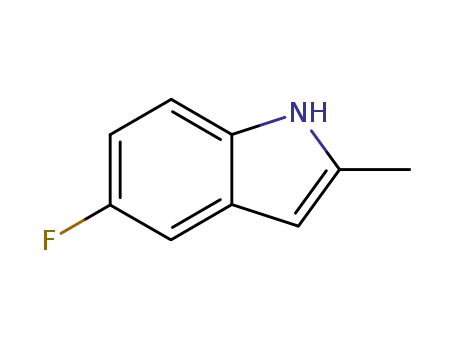 Molecular Structure of 399-72-4 (5-Fluoro-2-methylindole)