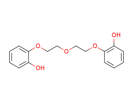 Molecular Structure of 23116-94-1 (1,5-BIS(O-HYDROXYPHENOXY)-3-OXAPENTANE)