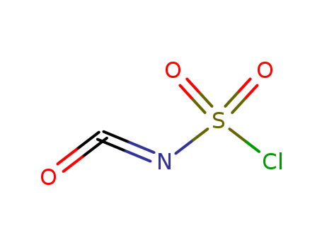1189-71-5,Chlorosulfonyl isocyanate,CSI;Chlorosulfuric acid, anhydride with isocyanic acid;Chlorosulphonyl isocyanate;Sulfuryl chlorideisocyanate;Isocyanic acid, anhydride with chlorosulfuric acid;N-Chlorosulfonyl isocyanate;N-Chlorosulphonyl isocyanate;Sulfonyl chlorideisocyanate;Isocyanicacid, anhydride with chlorosulfonic acid (6CI);
