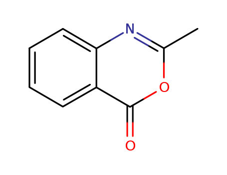 525-76-8,2-METHYL-3,1-BENZOXAZA-4-ONE,2-Methyl-3,1-benzoxaza-4-one;2-Methyl-3,1-benzoxazin-4-one;2-Methyl-3,1-benzoxazine-4-one;2-Methyl-4-oxo-3,1-benzoxazine;2-Methyl-4-oxo-4H-3,1-benzoxazine;2-Methyl-4H-3,1-benzoxazin-4-one;2-Methyl-4H-benzo[d][1,3]oxazin-4-one;2-Methylbenzo(1,3)oxazin-4-one;Acetanthranil;Acetylanthranil;Acetylanthranyl;NSC 10119;NSC 521353;