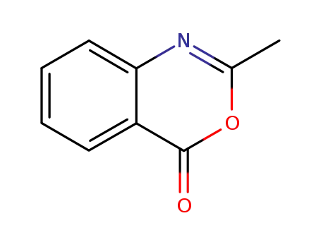 Molecular Structure of 525-76-8 (2-METHYL-3,1-BENZOXAZA-4-ONE)