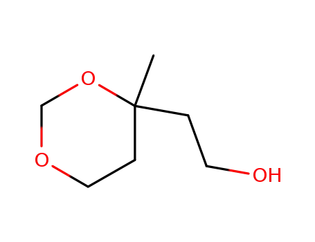 Molecular Structure of 2018-45-3 (4-(2-Hydroxyethyl)-4-methyl-1,3-dioxane)