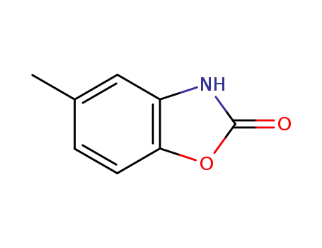 Molecular Structure of 22876-15-9 (5-METHYL-1,3-BENZOXAZOL-2(3H)-ONE)