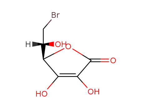 Molecular Structure of 62983-44-2 (6-deoxy-6-bromoascorbic acid)