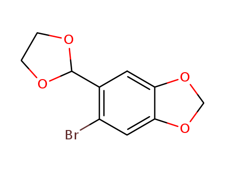 1,3-Benzodioxole,5-bromo-6-(1,3-dioxolan-2-yl)-