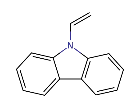 Molecular Structure of 1484-13-5 (9-Vinylcarbazole)