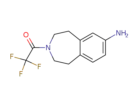 3-(trifluoroacetyl)-2,3,4,5-tetrahydro-1H-3-benzazepine-7-amine
