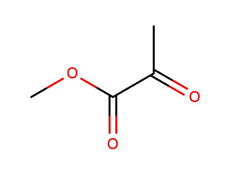 600-22-6,Methyl pyruvate,Pyruvicacid, methyl ester (6CI,7CI,8CI);2-Oxo-propionic acid methyl ester;2-Oxopropanoic acid methyl ester;Methyl 2-oxopropanoate;Methyl2-oxopropionate;Methyl acetoformate;Methyl pyroracemate;Methyl pyruvate;Methylglyoxylic acid methyl ester;NSC 65430;Pyroracemic acid methyl ester;