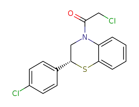(R)-4-chloroacetyl-2-(4-chlorophenyl)-3,4-dihydro-2H-1,4-benzothiazine