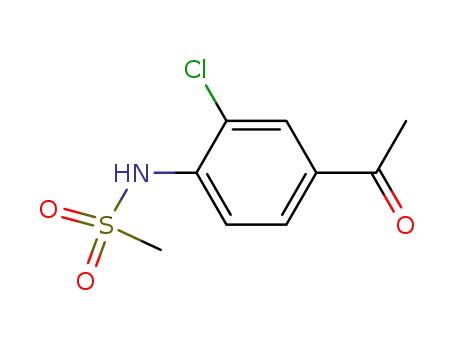 N-(4-acetyl-2-chlorophenyl)methanesulfonamide