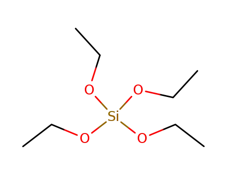 Molecular Structure of 78-10-4 (Silane, tetraethoxy-)