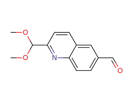 2-dimethoxymethyl-6-quinolinecarboxaldehyde