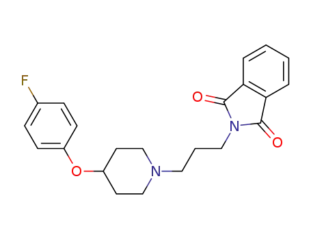 2-{3-[4-(4-fluorophenoxy)-1-piperidyl]propyl}-1H-isoindole-1,3(2H)-dione