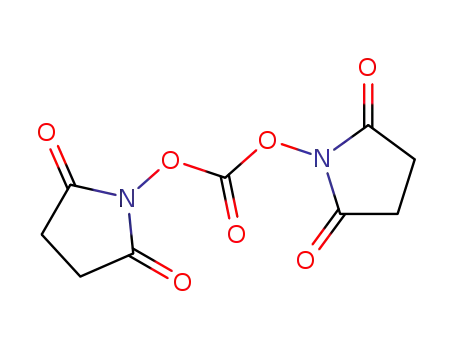 Molecular Structure of 74124-79-1 (N,N'-Disuccinimidyl carbonate)