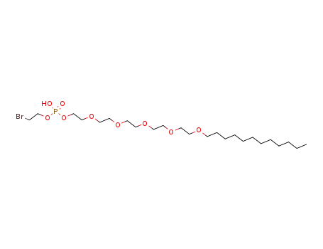 3,6,9,12,15-Pentaoxaheptacosyl 2-bromoethyl phosphate