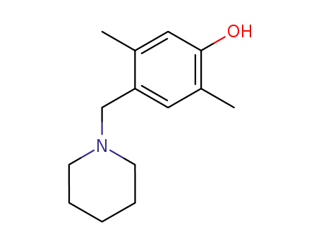 1-<(4-Hydroxy-3,6-dimethyl-phenyl)-methyl>-piperidin