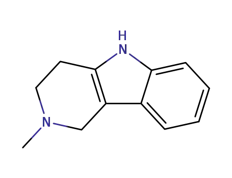 Molecular Structure of 5094-12-2 (2-methyl-2,3,4,5-tetrahydro-1H-pyrido[4,3-b]indole)