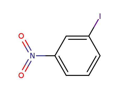 Molecular Structure of 645-00-1 (1-Iodo-3-nitrobenzene)