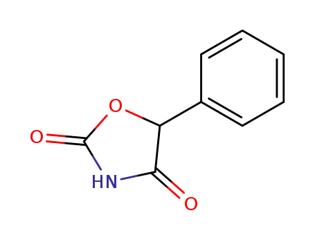 Molecular Structure of 5841-63-4 (5-PHENYLOXAZOLIDINE-2,4-DIONE)