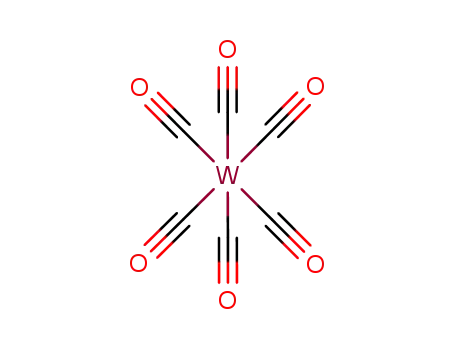 Molecular Structure of 14040-11-0 (Tungsten hexacarbonyl)