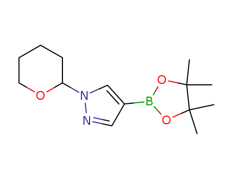 1-(2-Tetrahydropyranyl)-1H-pyrazole-4-boronic acid pinacol ester(1003846-21-6)