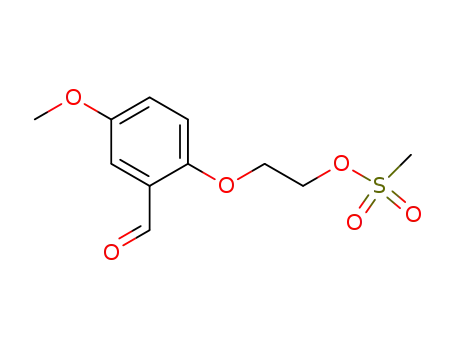 5-methoxy-2-(2-mesyloxyethoxy)-benzaldehyde