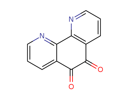 27318-90-7,1 10-PHENANTHROLINE-5 6-DIONE  97,1,10-Phenanthroline-5,6-quinone;1,10-Phenanthrolinequinone;5,6-Dioxo-1,10-phenanthroline;BCMH 1-48;NSC346882;