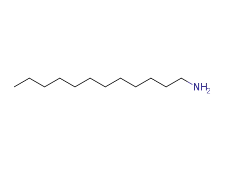 Molecular Structure of 124-22-1 (Dodecylamine)